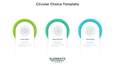 Modern Infographic Vector Templateのイラスト素材
