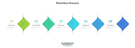 Modern Infographic Vector Templateのイラスト素材