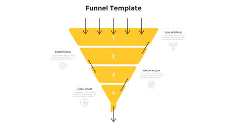 Modern Infographic Vector Templateのイラスト素材