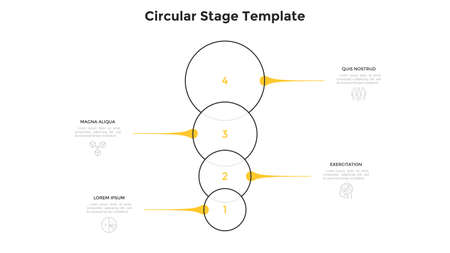 Modern Infographic Vector Templateのイラスト素材