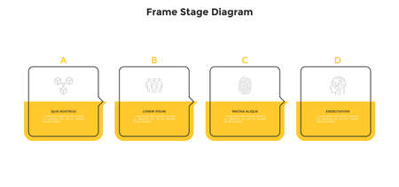 Modern Infographic Vector Templateのイラスト素材