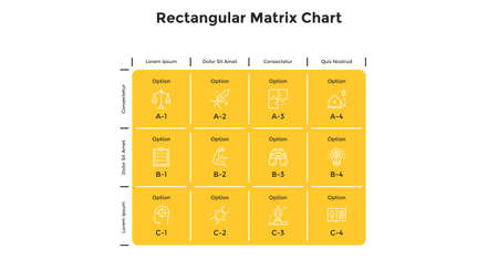 Modern Infographic Vector Templateのイラスト素材