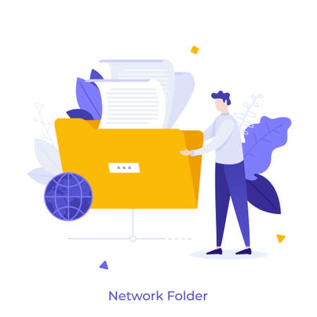 Business Vector Conceptual Illustrationのイラスト素材
