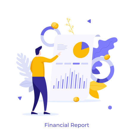 Business Vector Conceptual Illustrationのイラスト素材