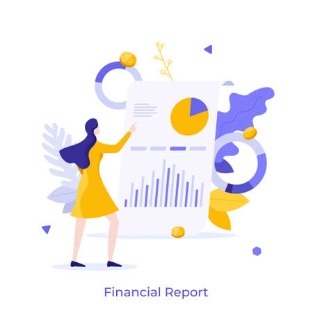 Business Vector Conceptual Illustrationのイラスト素材