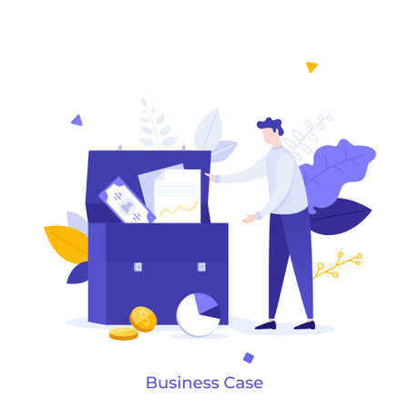 Business Vector Conceptual Illustrationのイラスト素材