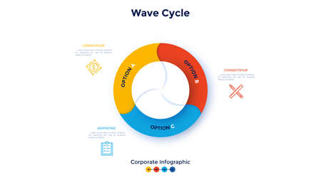 Modern Vector Infographic Templateのイラスト素材