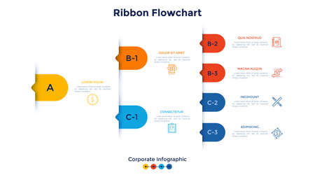 Modern Infographic Vector Templateのイラスト素材