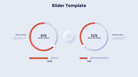 Modern Infographic Vector Templateのイラスト素材