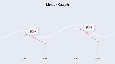 Modern Infographic Vector Templateのイラスト素材