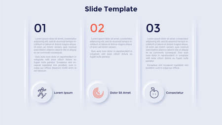 Modern Infographic Vector Templateのイラスト素材