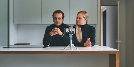Stressful online interview