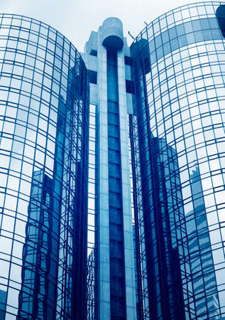 Tall Modern Office Buildings の写真素材