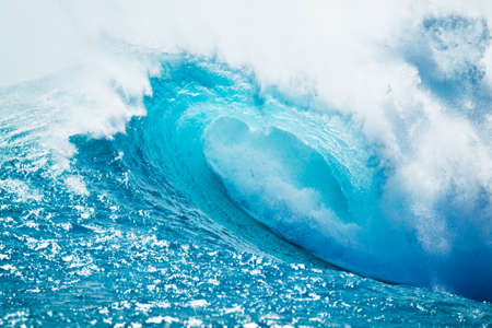 Blue Ocean Waveの写真素材