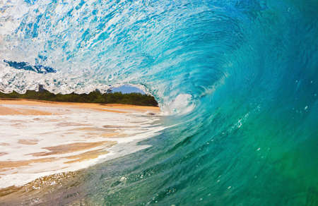Blue Ocean Wave