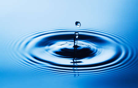 Water Drop, Close Up Macro Viewの写真素材