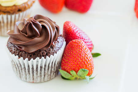 Delicious Beautiful Cupcakeの写真素材