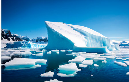Icebergs in Glacier Lagoonの素材