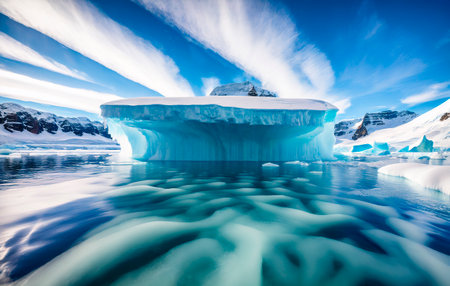Icebergs in Glacier Lagoon.の素材