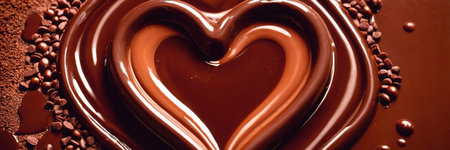 Heart Shaped Chocolate - Sweetness and Love in Every Bite. Indulge in the sweetness and love embodied in this heartの素材