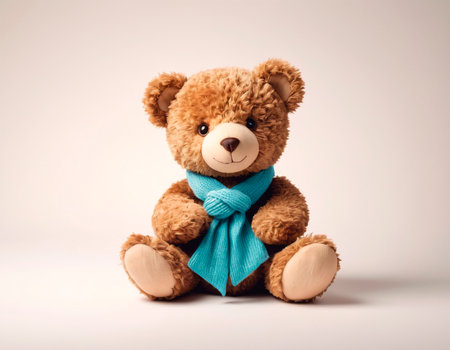 Cute teddy bear. Soft plush toy.の素材