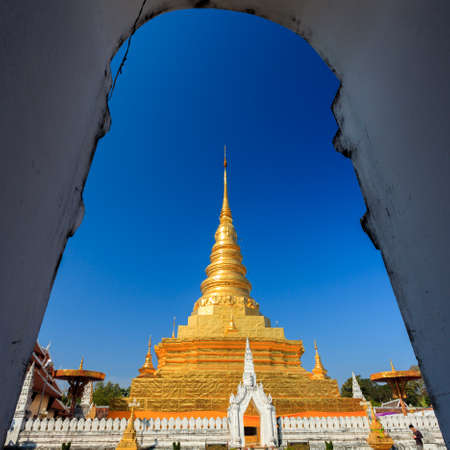 Phra That Chae Haeng, Nan province, Thailandの写真素材