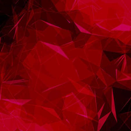 Abstract polygonal low poly background. Polygonal futuristic vector geometric background. Easy change color.のイラスト素材