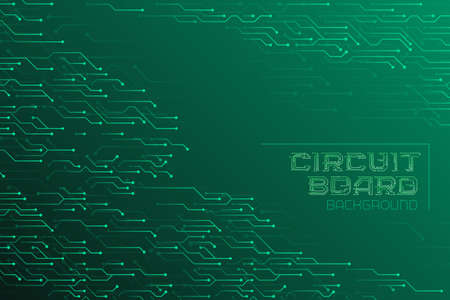 Circuit board vector backdrop. Abstract digital technology background.のイラスト素材