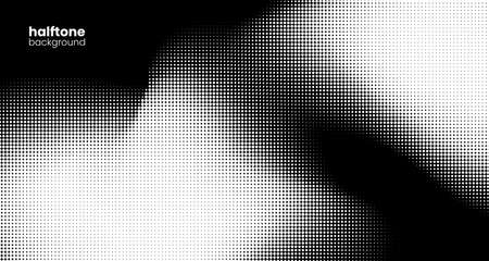 Halftone background. Pop art grunge texture. Abstract stock vector illustration.のイラスト素材