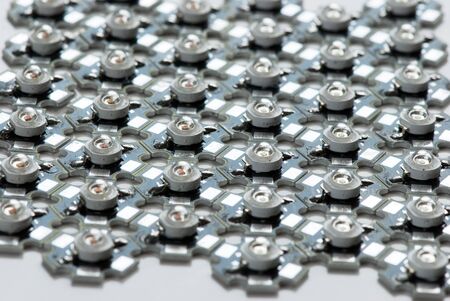 industrial background of the LEDs