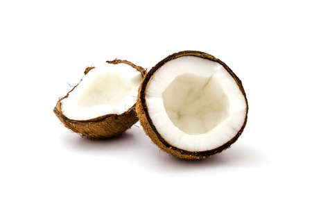 Coconut  isolated on white Background