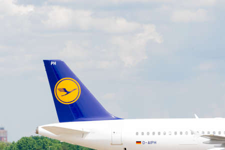 BERLIN, GERMANY - JUNE 22, 2016: Lufthansa Group airplane.