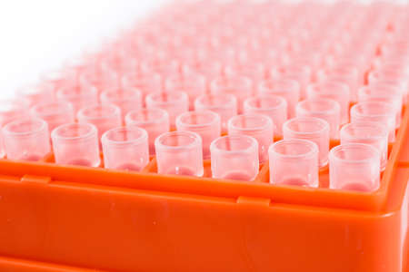 science background pipette tipsの写真素材