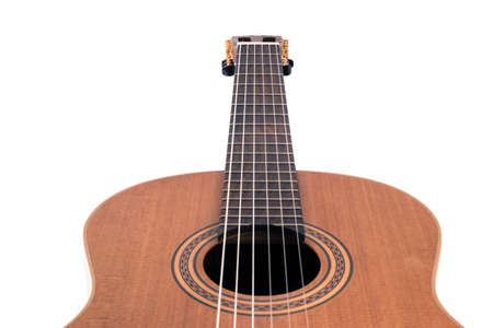 Guitar Strings, close up.