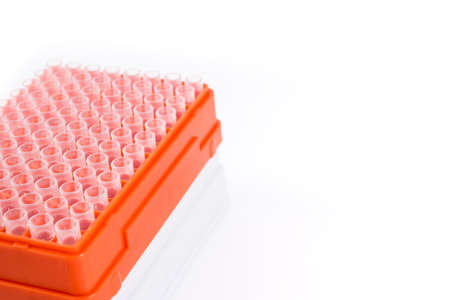 science background pipette tipsの写真素材