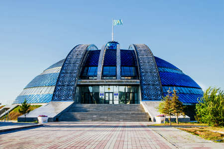 Temirtau, Kazakhstan - August 07, 2017: Historical and cultural center of First Presidentのeditorial素材
