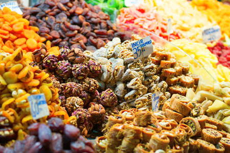 Delicious Turkish sweetsの写真素材