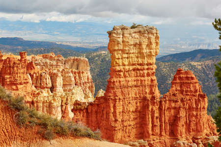 Scenic landscape in Bryce Canyon National Park, Utah, USA