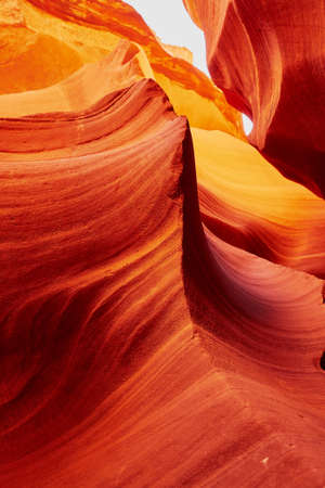 Lower Antelope Canyon in the Navajo Reservation near Page, Arizona, USAの写真素材