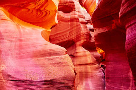 Lower Antelope Canyon in the Navajo Reservation near Page, Arizona, USAの写真素材
