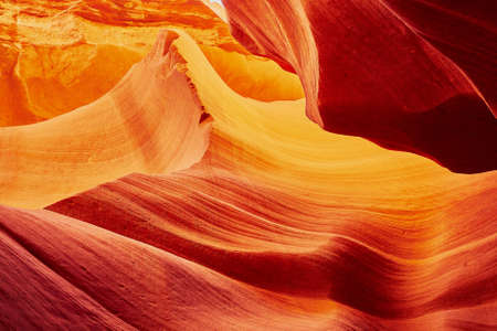 Lower Antelope Canyon in the Navajo Reservation near Page, Arizona, USAの写真素材