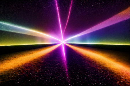 abstract background with rays of light and space for text or imageの素材