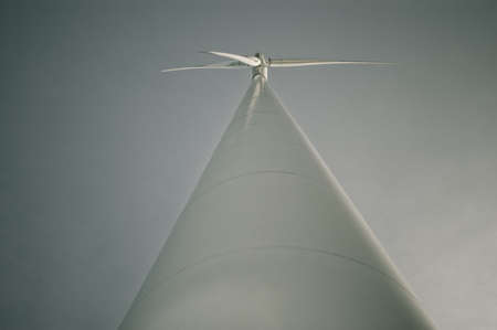 Windmill from below looking upの写真素材