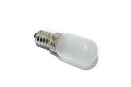 White lamp on white backgroundの写真素材