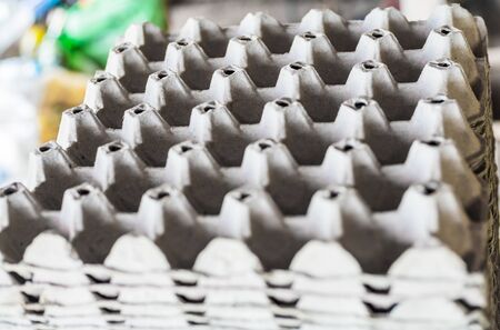 Egg tray made from recycle paper