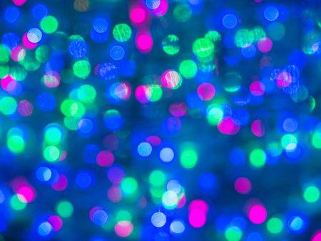 bokeh and flare of blured background night sceneの写真素材