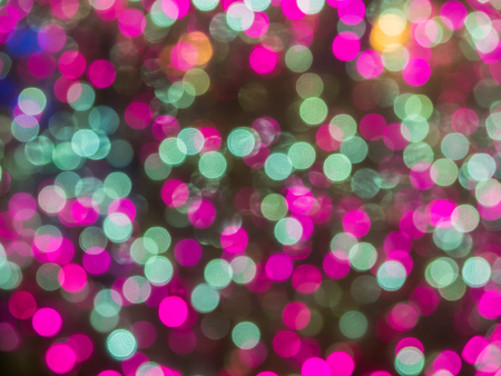 bokeh and flare of blured background night sceneの写真素材