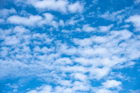 Blue sky with cloud. Beautiful natural of sky abstract or background.の写真素材