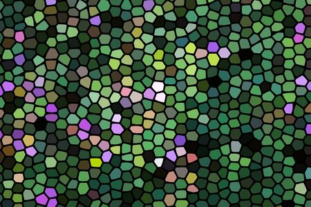 The Abstract geometric pattern, The Colorful pixel abstract mosaic design Texture. Monochromatic abstract background, Pix-elate wallpaperの写真素材