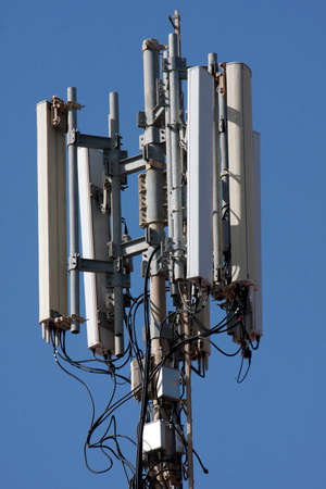 Telecommunications towerの写真素材
